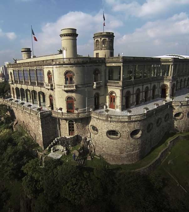 Hotel Majestic, Castillo del Bosque de Chapultepec